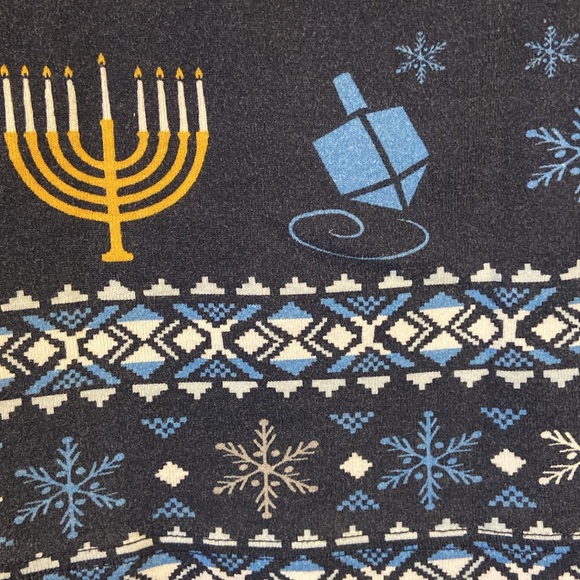 Hannah Anderson Size 120 CM/US 6–7 Hanukkah Long Sleeved Shirt 3368 - Picture 6 of 12